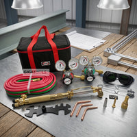 Harris AA-1940 Professional Oxy-Acetylene Welding & Cutting Outfit Set (Made in Europe) — Complete Kit
