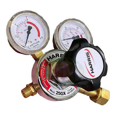 Harris Model 25GX Oxygen and Acetylene Regulator Set