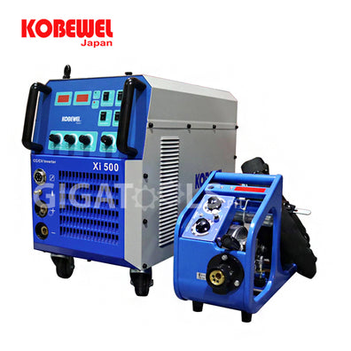 KOBEWEL MIG / MAG Inverter Arc Welding Machine, with Separate Wire Feeder (Made in Japan)