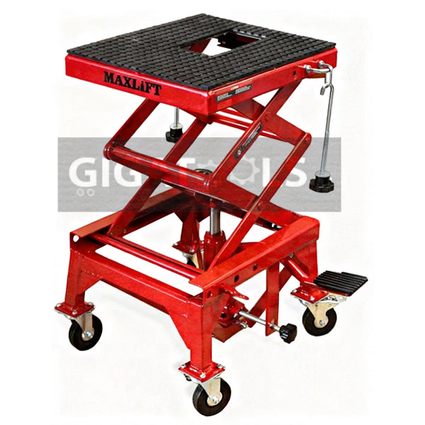 MaxLift Hydraulic Motorcycle High-Lift Platform Lifter