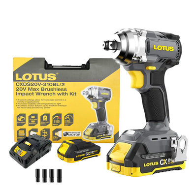 Lotus CXDS20V-310BL/2 Brushless Cordless 1/2