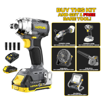 Lotus CXDS20V-310BL/2 Brushless Cordless 1/2