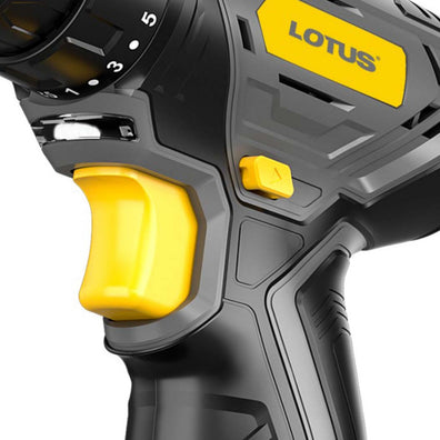 Lotus LTDD12-30VLI Cordless Drill Driver 12V Kit with 9pcs. Screw Bit Set