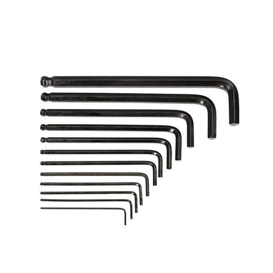 Lotus 12pcs. Ball Point Hex Key Allen Wrench Set (1/16
