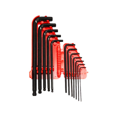 Lotus 12pcs. Ball Point Hex Key Allen Wrench Set (1/16