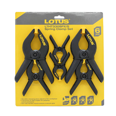 Lotus 6pcs. Spring Clamp Set ( LTHT330SPX/S )