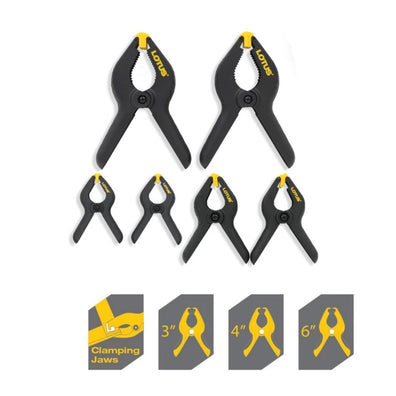 Lotus 6pcs. Spring Clamp Set ( LTHT330SPX/S )