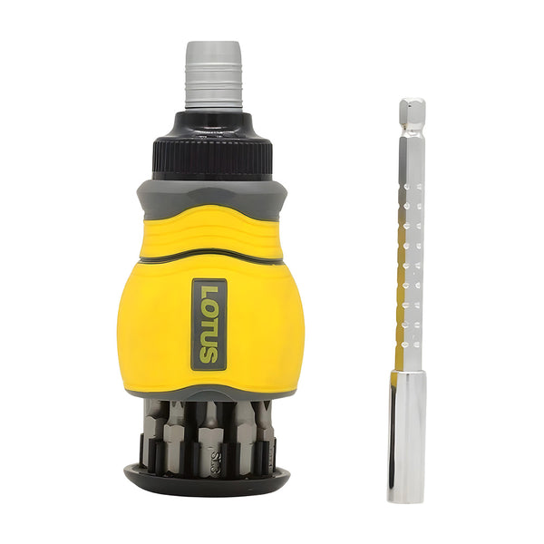 Lotus 6pcs. Stubby Ratchet Screwdriver ( LTHT60RS )