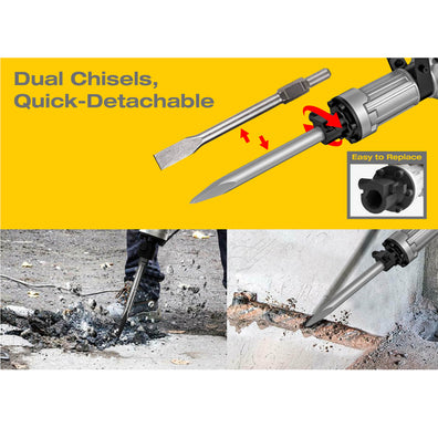 Lotus LTSH16EX 16kg. 30mm Hex Demolition Hammer (1900W)