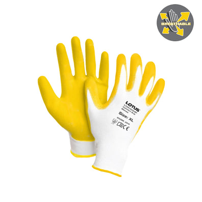Lotus Comfort Grip Rubberized Gloves (1dozen) ( LTSX13CG/BP )