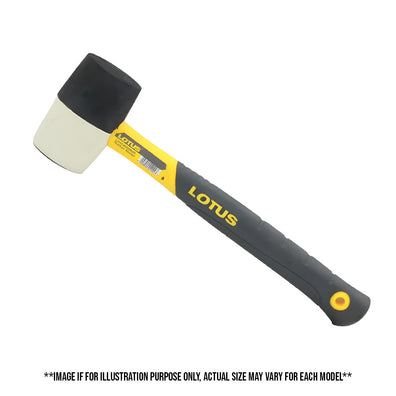 Lotus Rubber Mallet ( Black & White )