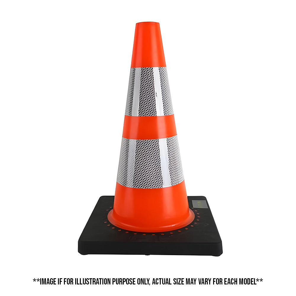Lotus Safety Cone (Rubber Material, Anti-UV, High Visibility ...