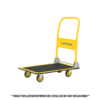 Lotus Steel Platform Truck Push Cart Trolley