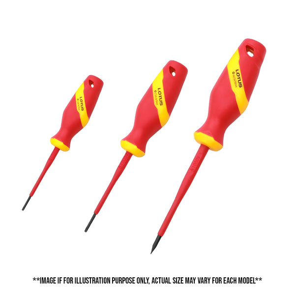 Lotus VDE Insulated Phillips & Slotted Screw Driver 1000V