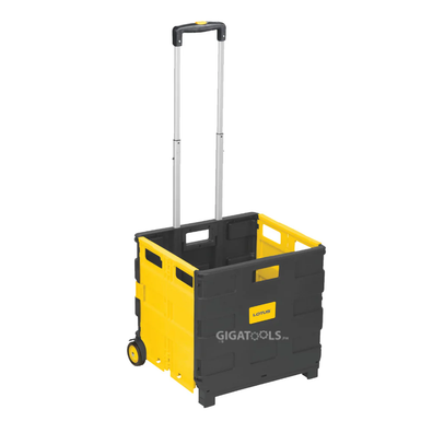 Lotus LTHT80TCX 8GAL Collapsible Trolley Push Cart Basket