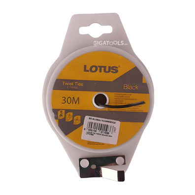 Lotus LTT030B 30m Tie Twist Black
