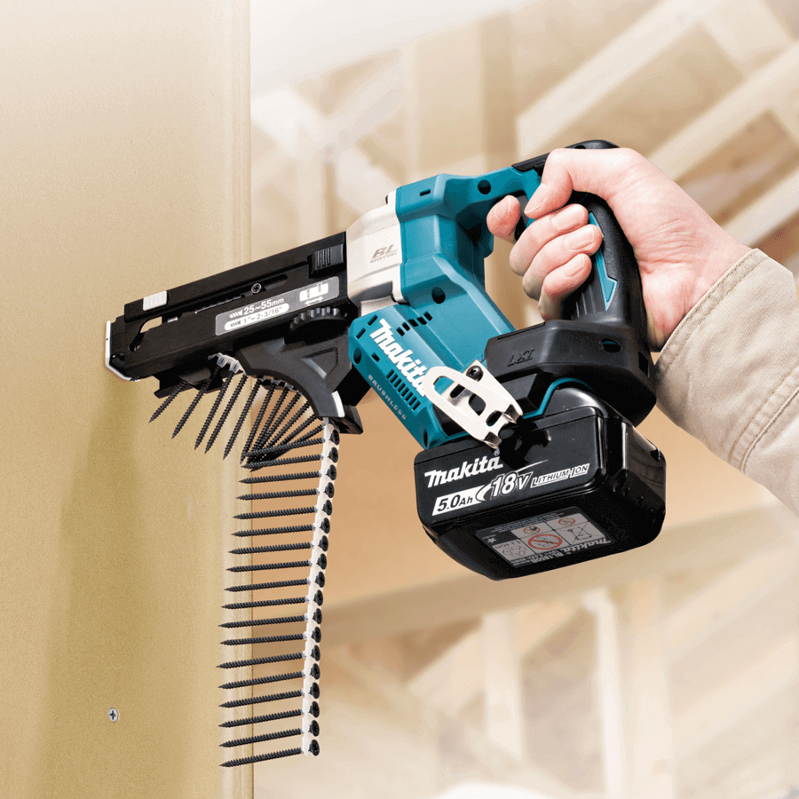 Makita DFR551Z Cordless Auto Feed Screwdriver w/ Silent Clutch 18V LXT® Li-Ion (Bare Tool Only)
