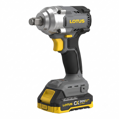 Lotus CCX200 20V Brushless Cordless Impact Drill and Impact Wrench Combo Kit (w/ 2×2Ah Batteries + Fast Charger)