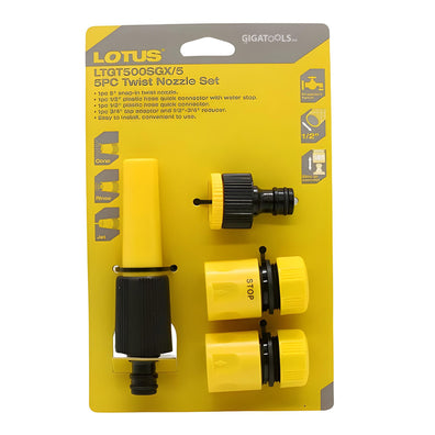 Lotus LTGT500SGX/5 5pc Twist Nozzle Set