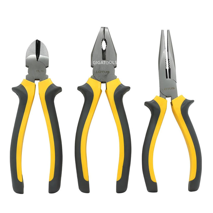 Lotus LTHT330PPS Pro Pliers Set 3pc – GIGATOOLS Industrial Center