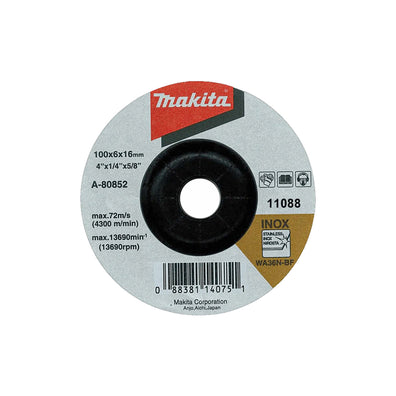 Makita A-80852 Metal / Inox Stainless Grinding Disc (4-inches)