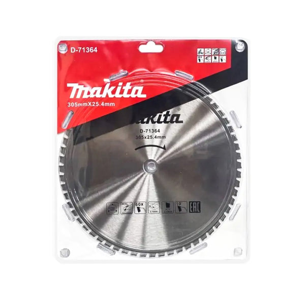 Makita D-71364 TCT Circular Saw Blade for Mild Steel (12" x 60T)