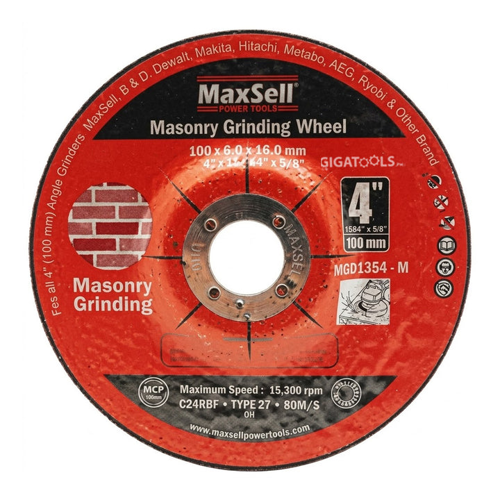 Maxsell Masonry Grinding Wheel – GIGATOOLS Industrial Center