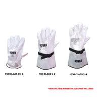 Miller-Novax Leather Gloves Protector for Rubber Insulated Gloves for High Voltage