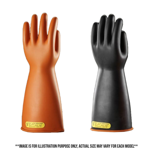 Miller-Novax Heavy Duty Rubber Insulated Gloves for High Voltage