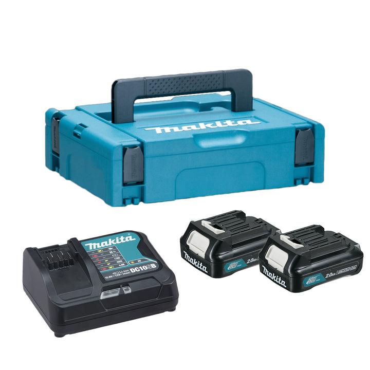 Makita 197658-5 Power Source Kit 12Vmax CXT® in MAKPAC Connector Case ...