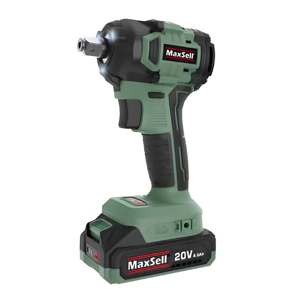 Maxsell MIW-2038 Cordless Brushless 2-in-1 Impact Wrench 220Nm 20V Max Kit Set
