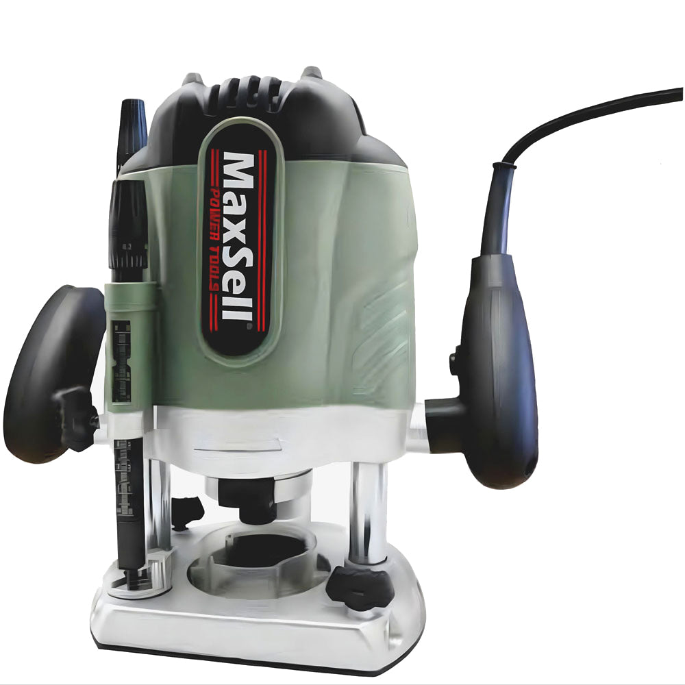 Maxsell MSR-9004AC Router 1/4″ with Free 12pcs. Router Bit, 1200W ...