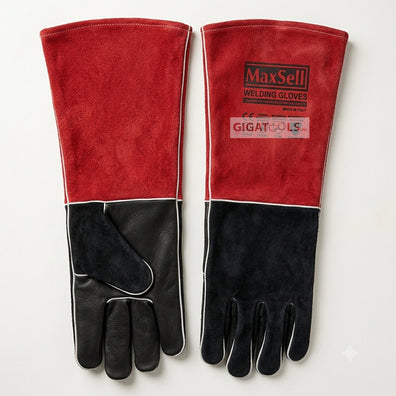 MaxSell MWG-4005 Cow Split Welding Gloves (16