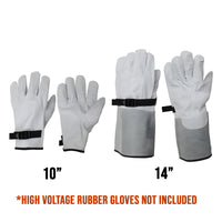 Miller-Novax Leather Gloves Protector for Rubber Insulated Gloves, High Voltage