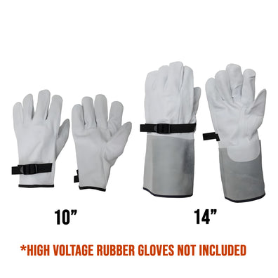 Miller-Novax Leather Gloves Protector for Rubber Insulated Gloves, High Voltage