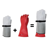 Miller-Novax Leather Gloves Protector for Rubber Insulated Gloves, High Voltage