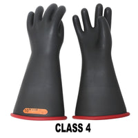 Miller USA Heavy Duty Rubber Insulated Gloves for High Voltage