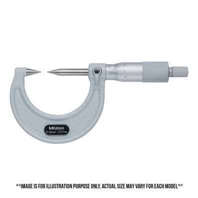 Mitutoyo Point Micrometer - No Carbide - Series 112