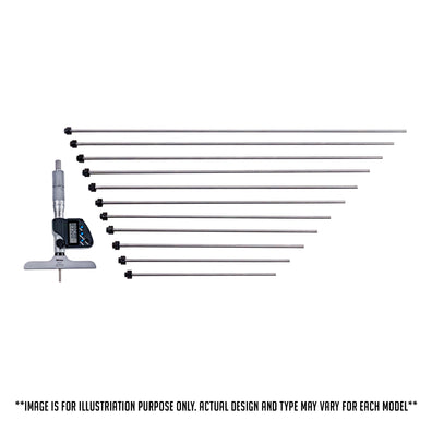 Mitutoyo Digimatic Depth Micrometer with Interchangeable Rod Type - Series 329
