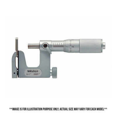 Mitutoyo “Uni-Mike”-Ratchet Stop or Friction Thimble Micrometers - Series 117