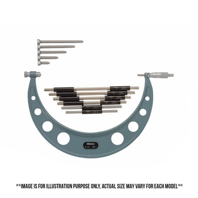 Mitutoyo Outside Micrometer with Interchangeable Anvils - Series 104