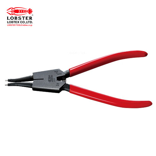 Lobster OS175 Heavy Duty External Snap Ring Pliers (Straight Nose)