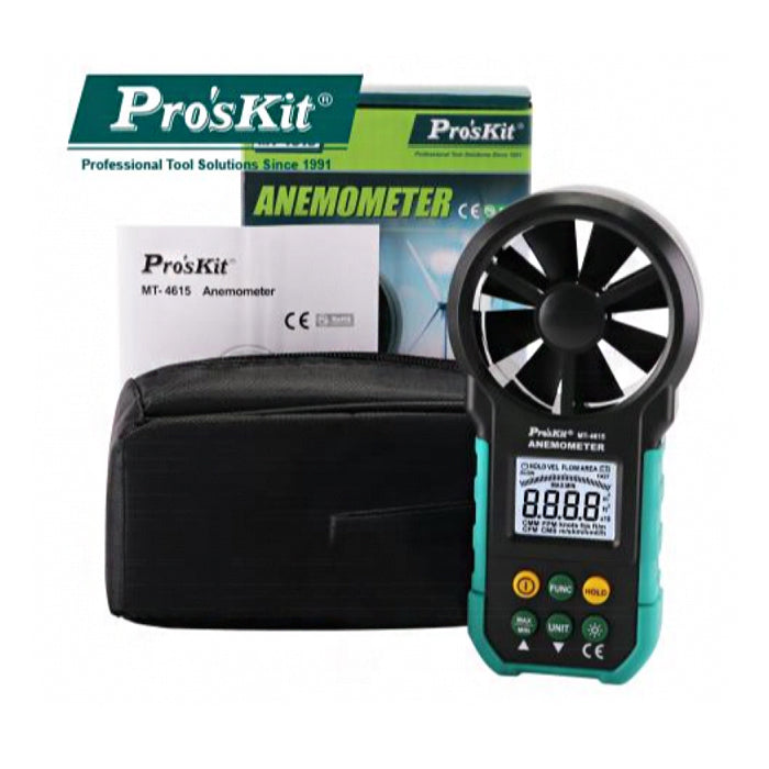 Pro'sKit Anemometer 0.8 to 40m/s – GIGATOOLS Industrial Center