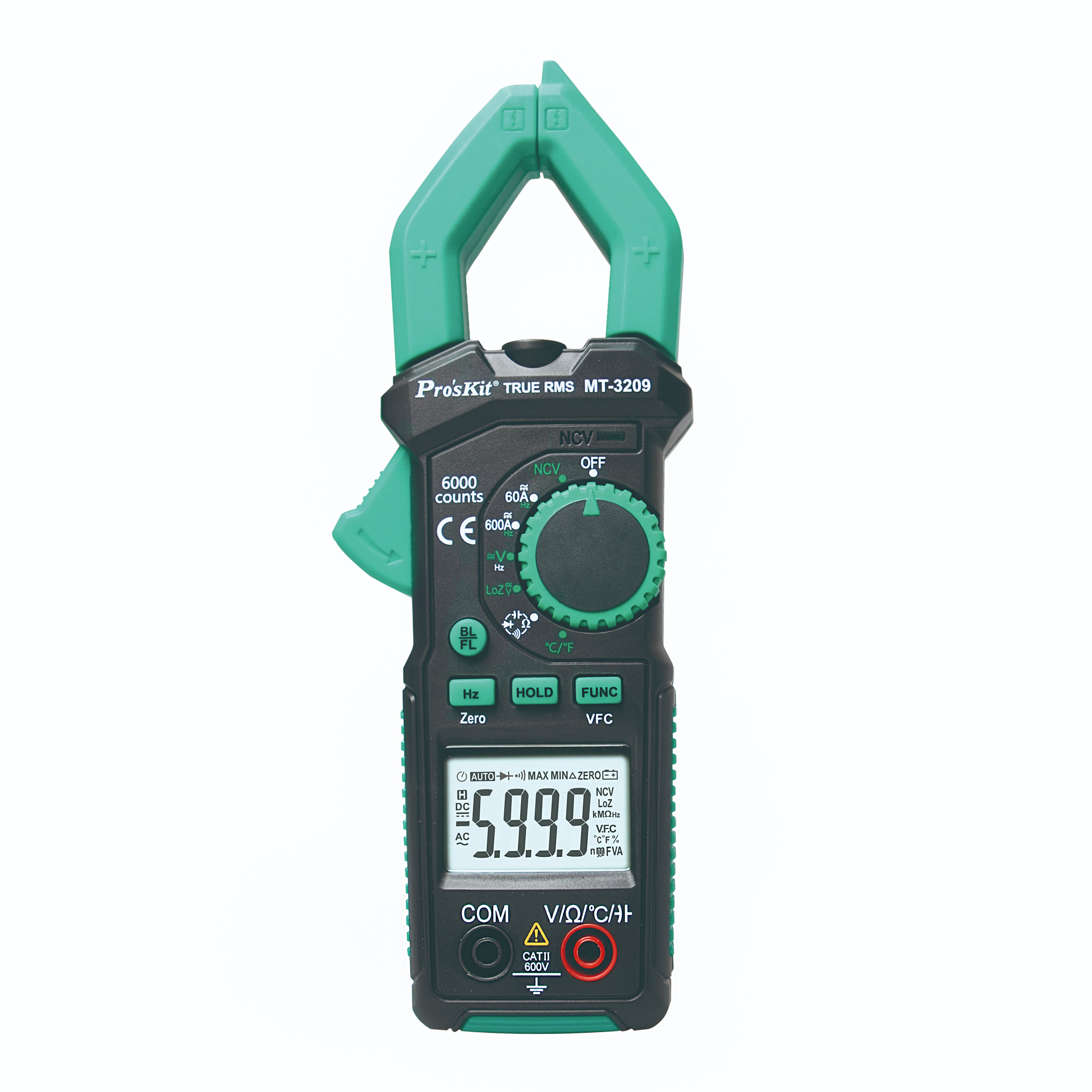 Pro'sKit 3-5/6 AC/DC Digital Clamp Meter – GIGATOOLS Industrial Center