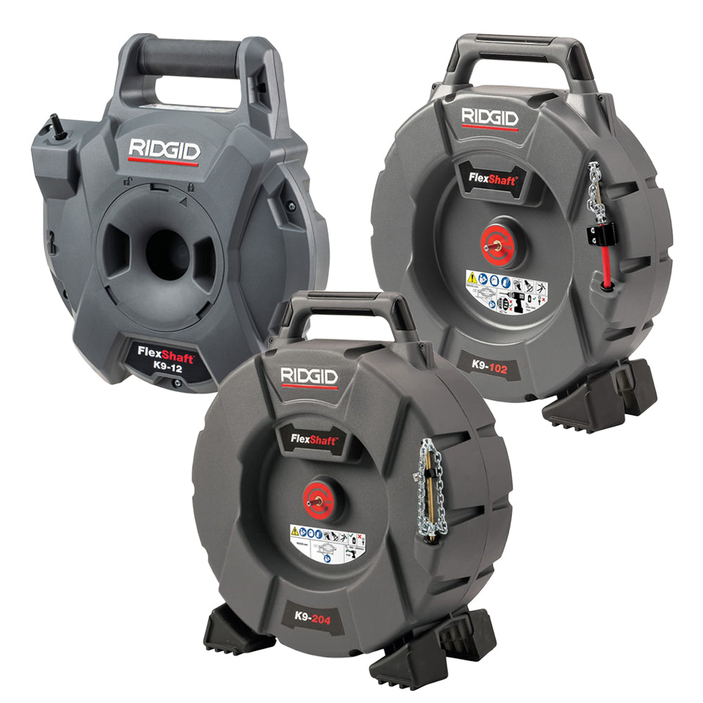 Ridgid FlexShaft® Drain Cleaning Auger Machine – GIGATOOLS Industrial ...