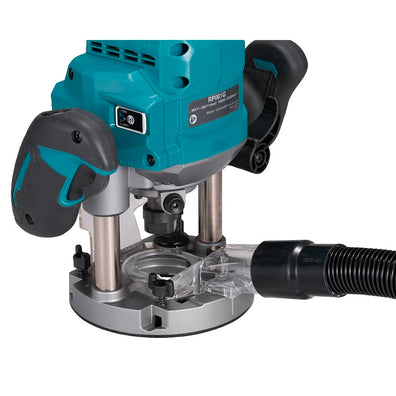 Makita RP001GZ Cordless Brushless Plunge Router with Twin LEDs 1/2