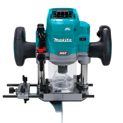 Makita RP001GZ Cordless Brushless Plunge Router with Twin LEDs 1/2