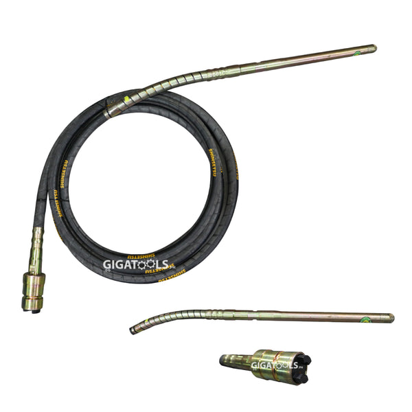 Shinsetsu Concrete Vibrator Hose (Dynapac Type Coupling)
