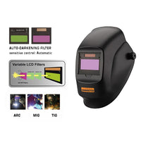 Shinsetsu S1-ADH Auto Darkening Solar Power Welding Helmet