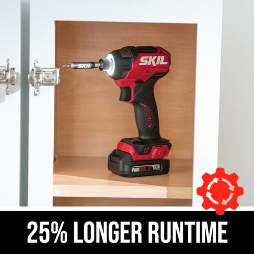 Skil 6744 Professional Brushless Cordless Impact Driver 12V, Kit Set